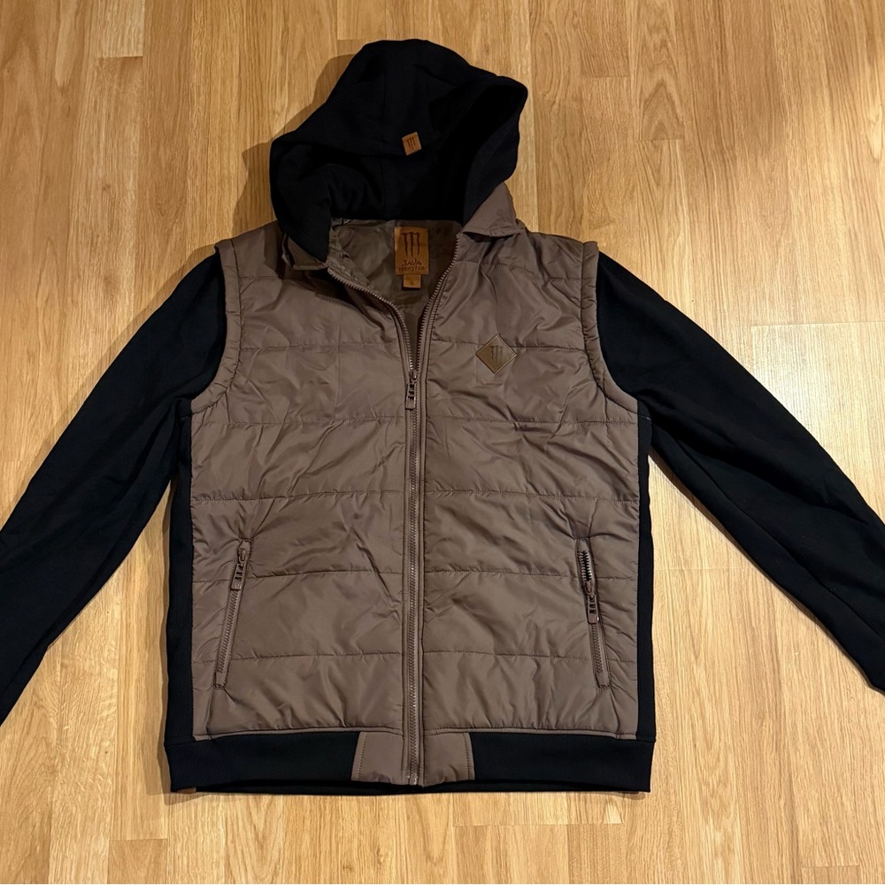 EUC Men’s Official Monster Energy Java Jacket - Brown/Black -  Size XL